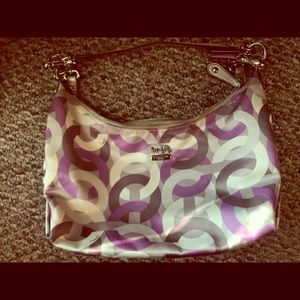Coach Madison op art crossbody